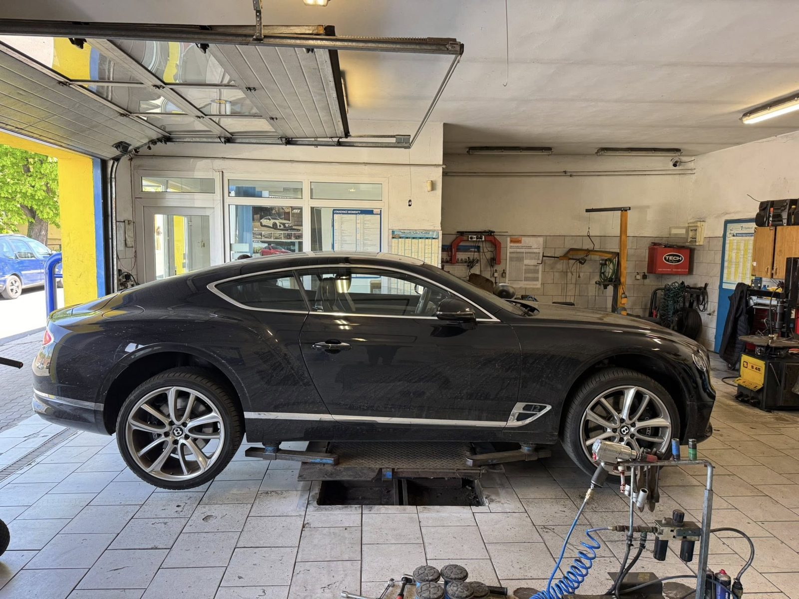 Bentley Continental v dílně AUTO BOUŠKA
